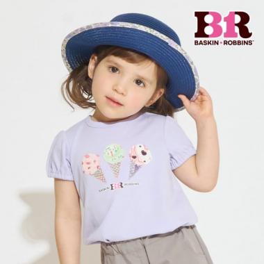 【サーティワン アイスクリーム】リバティアップリケTシャツ