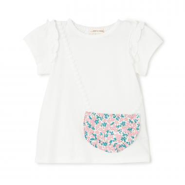 ポシェット半袖Tシャツ