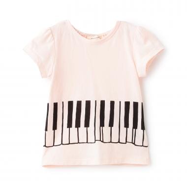 ピアノ半袖Tシャツ