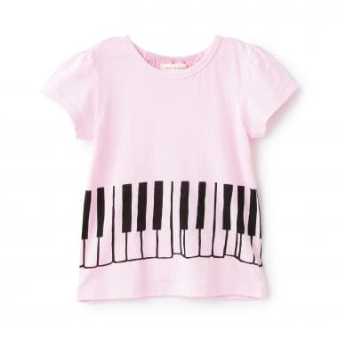 ピアノ半袖Tシャツ
