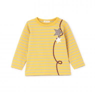 ボーダースター長袖Ｔシャツ