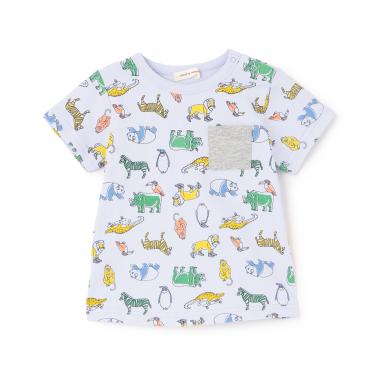 アニマル総柄Tシャツ