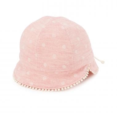 ☆オーガニックガーゼリバーシブル帽子