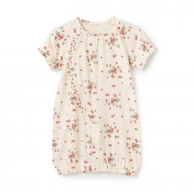 オーガニック野イチゴ半袖2WAYオール