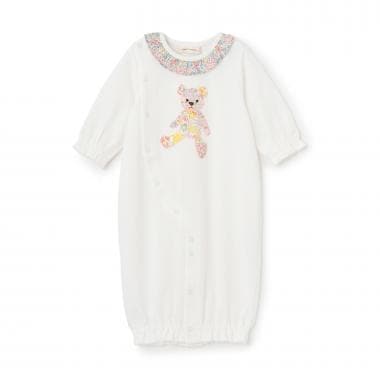 リバティウサクマアップリケ2WAYオール