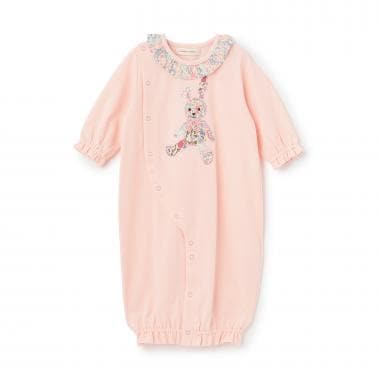 リバティウサクマアップリケ2WAYオール