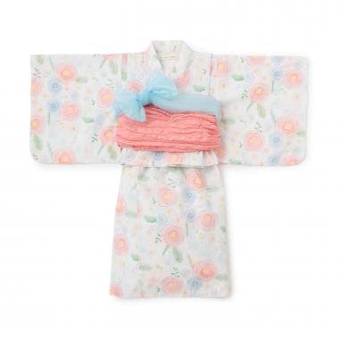 花柄浴衣セット