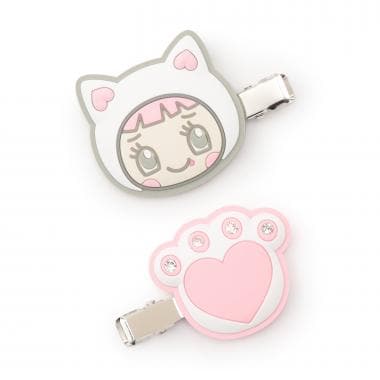 前髪クリップ【ベリエちゃん】【クランベリエちゃん】【ちびゾー】【ミミリーちゃん】