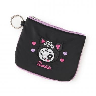 フラット刺しゅうポーチ【ベリエちゃん】【ナカムラくん】【ブルーベリエちゃん】【デビリーちゃん】