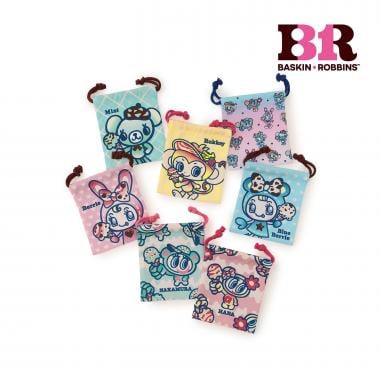 【サーティワン アイスクリーム】×ナルミヤキャラクターズ ランダム巾着