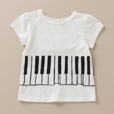 ピアノ半袖Tシャツ