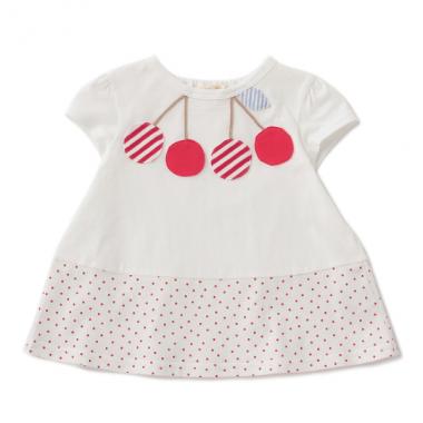 さくらんぼAラインTシャツ