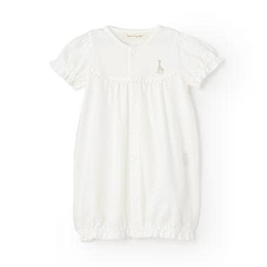 レース半袖2WAYオール