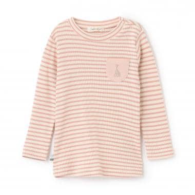 テレコボーダー長袖Tシャツ