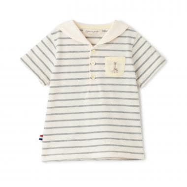 セーラーボーダー半袖Tシャツ