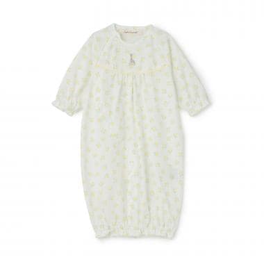 花柄プリント2WAYオール【日本製】