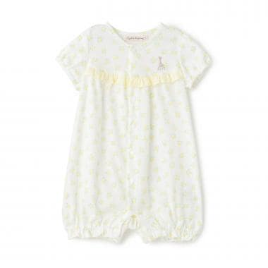 花柄プリントショートオール