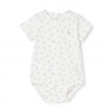 花柄ボディスーツ