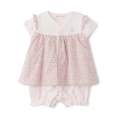 花柄ショートオール