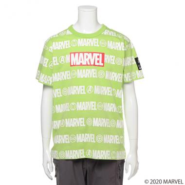 【MARVEL】 ロゴボーダーTシャツ