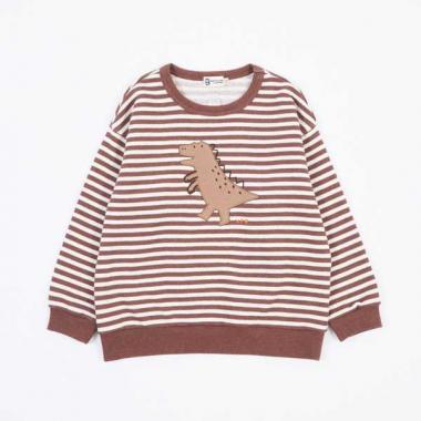 ボーダー柄長袖トレーナー B18 ZARA MAN 【M】 トレーナー ボーダー柄 長袖 コットン100