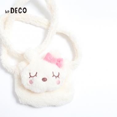 KPDECO(ケーピーデコ)mimi付きシャギーフリースポシェット(Free)