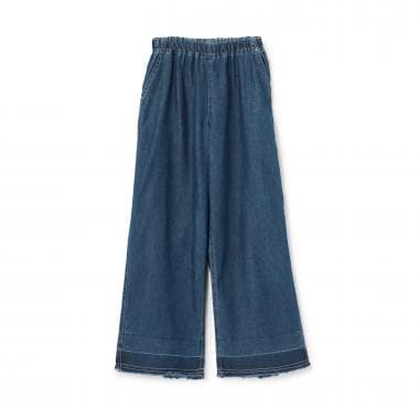 【Trois Lapins】 テンセルデニム パンツ