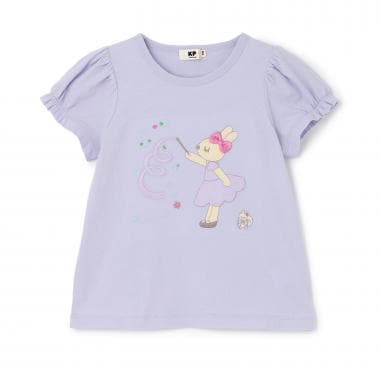 mimiちゃん アップリケ Tシャツ