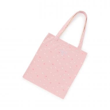 デニム総柄プリント バッグ