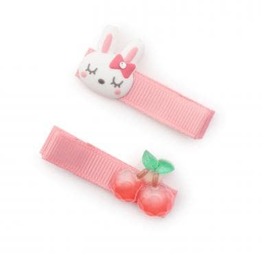 mimiちゃん＆チェリー ヘアクリップ