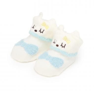 mimiちゃん モチーフ付き新生児ソックス
