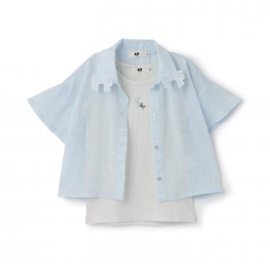 シアーシャツ・テレコタンクトップ セット