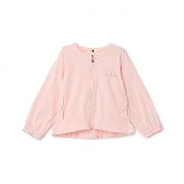 ジップアップカーディガン