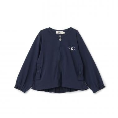 ジップアップカーディガン