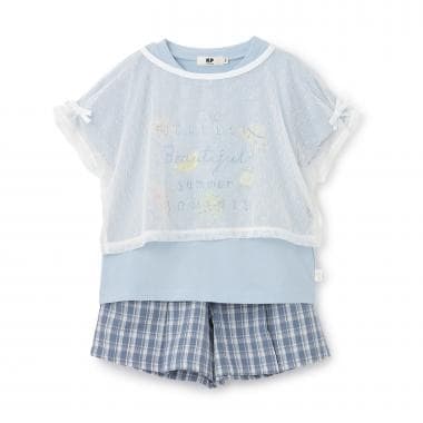 Tシャツ・ショートパンツ・メッシュＴ セット