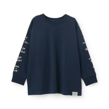 【365D.】袖プリントビッグロンT