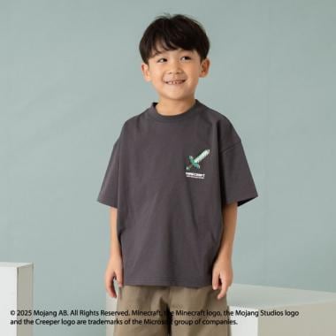 ［大人気につき再入荷！］【マインクラフト】【パパもおそろい】KIDS武器TEE