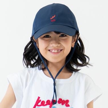 コード付き刺繍CAP