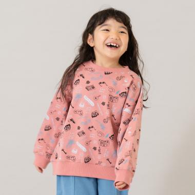 総柄アソートスウェット