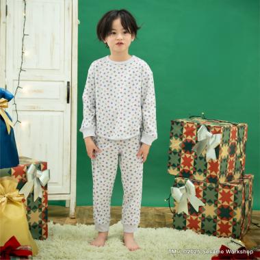 【セサミストリート×フルーツ】ワッフルパジャマ