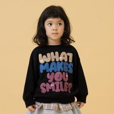 クラック加工スウェットプルオーバー