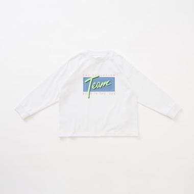 【親子リンク】【綿100%】【365D】ストリートロゴロンT