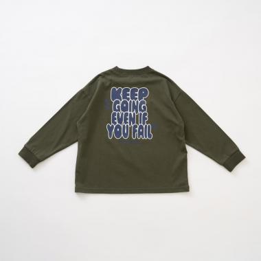 【親子リンク】【綿100%】【365D】ストリートロゴロンT