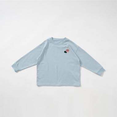 【綿100%】【365D】ワンポイントししゅうロンT