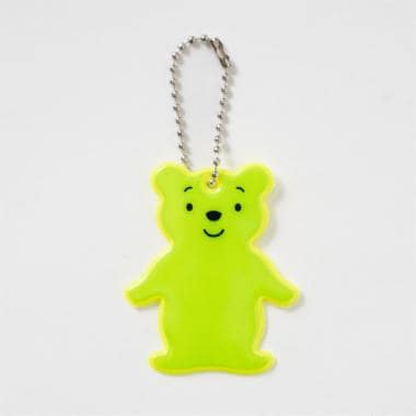 ピカッとあんしんクマリフレクターチャーム