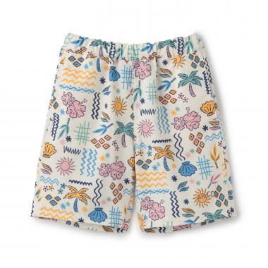 【水陸両用】【SETUP可】総ガラショートパンツ