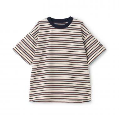 【365D】アソートボーダーワイド半袖T