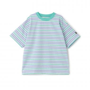 【365D】アソートボーダーワイド半袖T