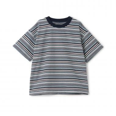 【365D】アソートボーダーワイド半袖T