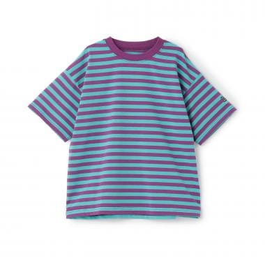 【365D】アソートボーダーワイド半袖T